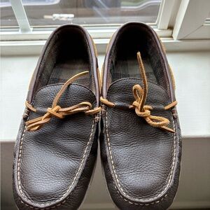L.L. Bean Dark Brown Leather Loafers